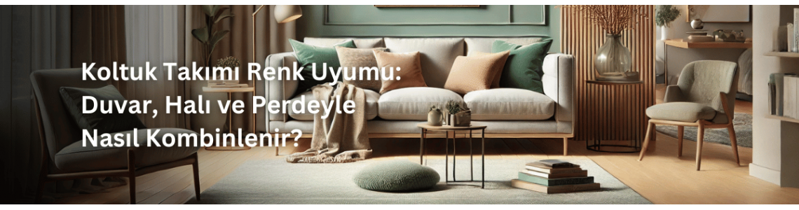 Koltuk Takımı Renk Uyumu: Duvar, Halı ve Perdeyle Nasıl Kombinlenir? Koltuk Takımı Renk Uyumu: Duvar, Halı ve Perdeyle Nasıl Kombinlenir?